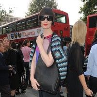 Erin O Connor - London Fashion Week Spring Summer 2012 - Christopher Kane - Outside